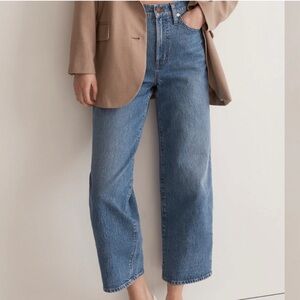 Madewell The Perfect Vintage Wide-Leg Crop Jean